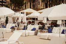 Notre zone d'activité pour ce service Devis pour privatiser un restaurant plage avec vue mer pour Festival de Cannes offrant un cadre prestigieux et services VIP